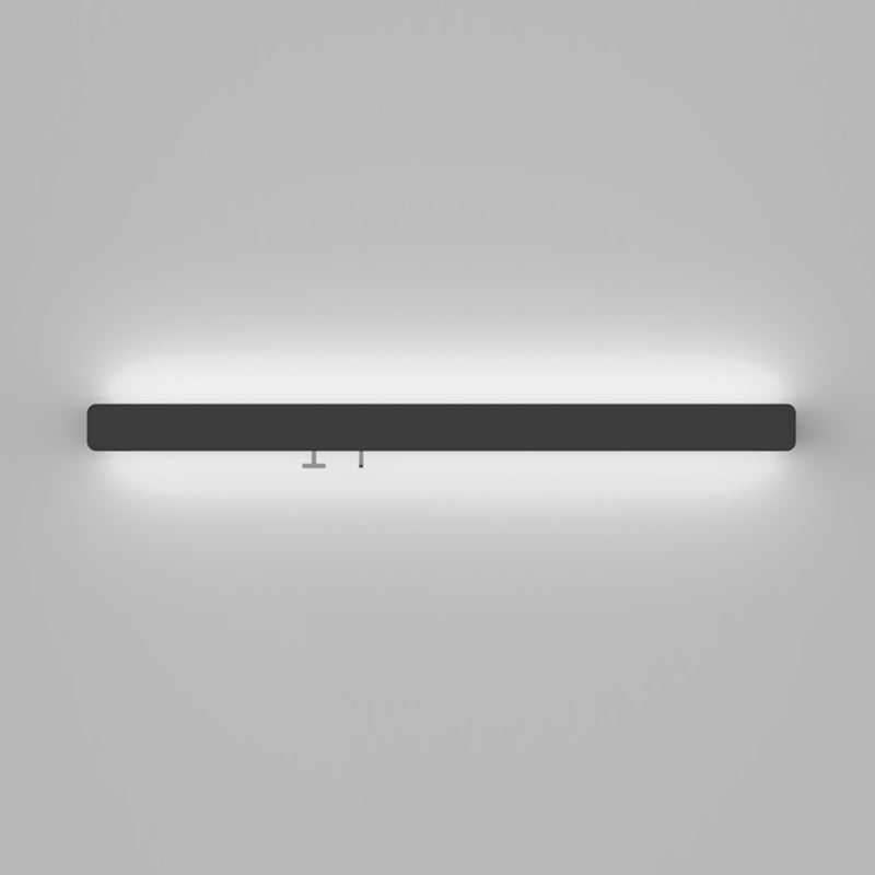 Rechteck Wandleuchte moderne LED -LED -Schlafzimmer -Wandlampenvorrichtung (ohne Ornamente)