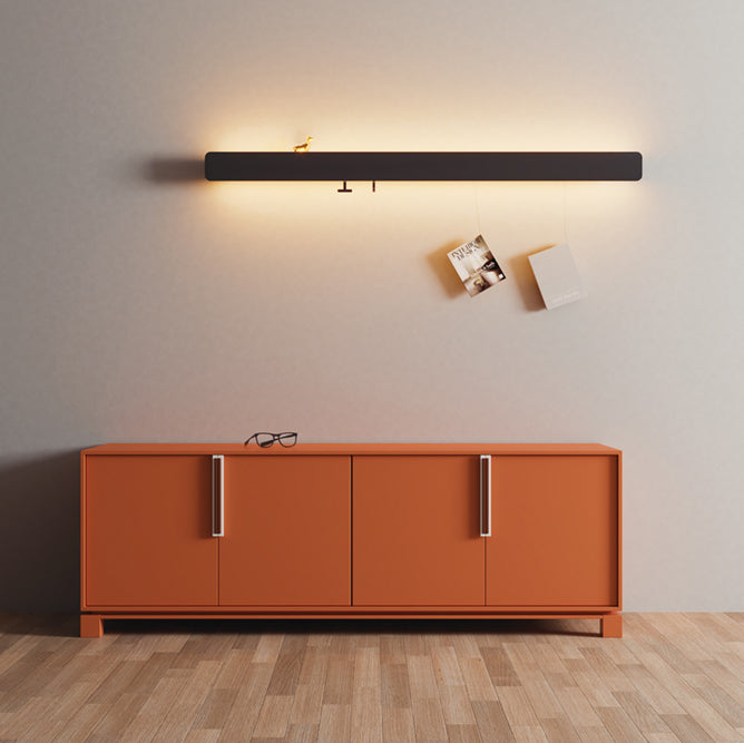 Rechteck Wandleuchte moderne LED -LED -Schlafzimmer -Wandlampenvorrichtung (ohne Ornamente)