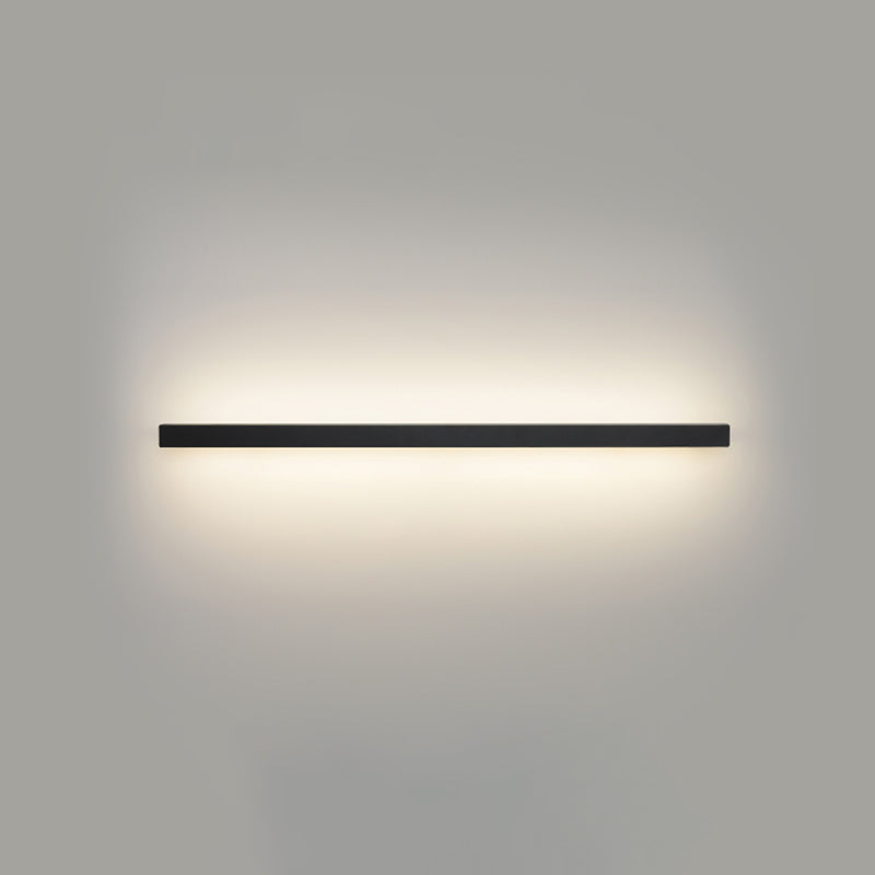 Rectangle Wall Light Modern Style LED Indoor Bedroom Line Wall Lamp Fixture