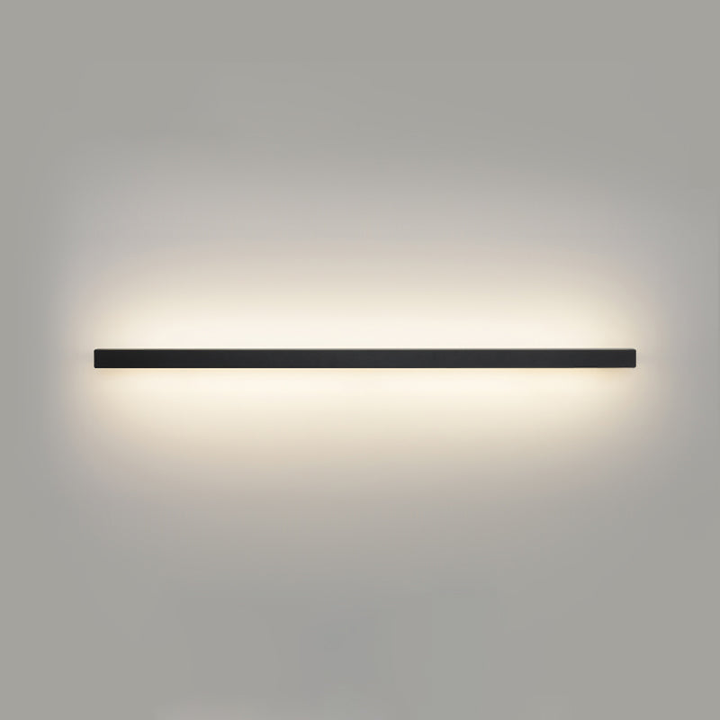 Rectangle Wall Light Modern Style LED Indoor Bedroom Line Wall Lamp Fixture