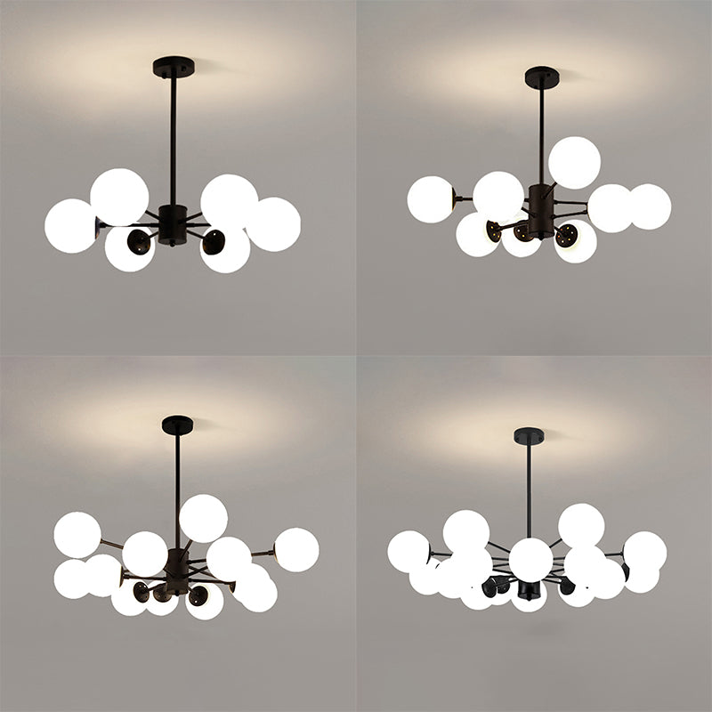 Modern licht luxe eenvoudige stijl led hangsel kroonluchter licht voor woonkamer eetkamer slaapkamer