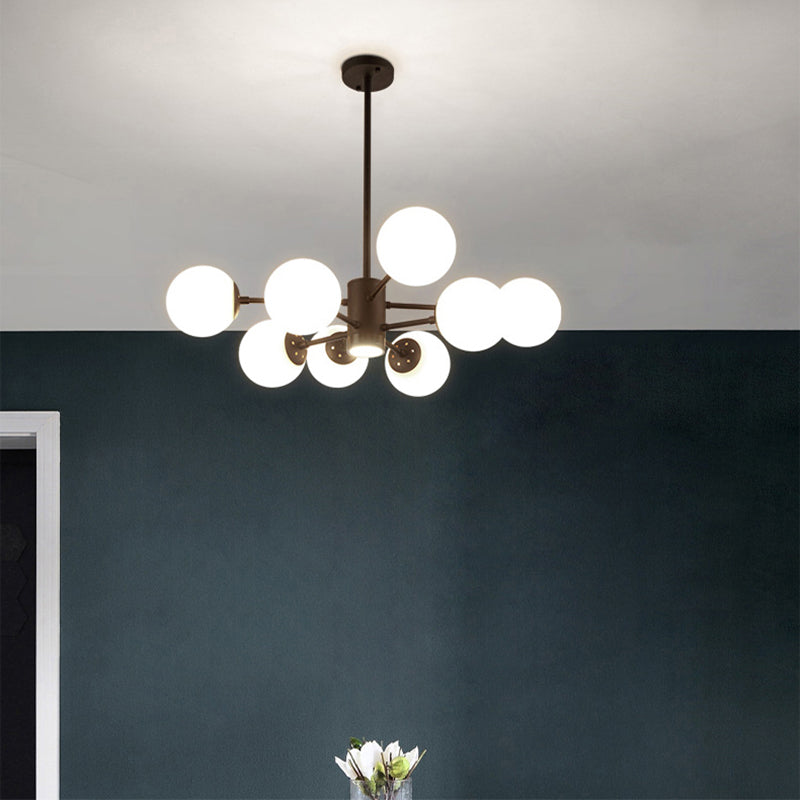 Modern licht luxe eenvoudige stijl led hangsel kroonluchter licht voor woonkamer eetkamer slaapkamer