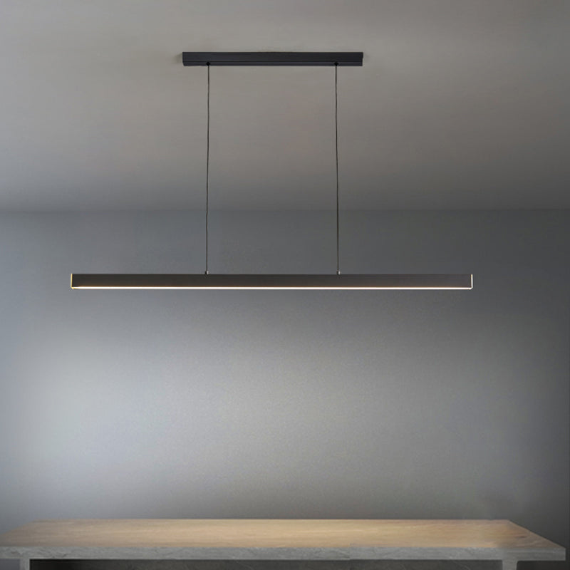 Noordse eenvoudige karakteristiek moderne stijl led hangend eiland hanglamp voor eetkamer bar