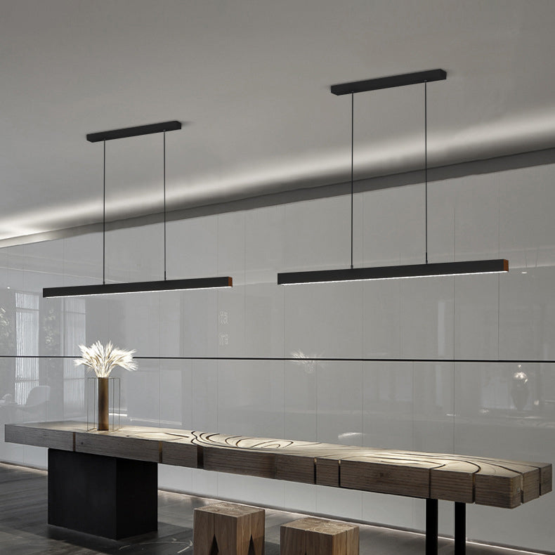Nordic einfache charakteristische moderne LED LED Hanging Island Anhänger Licht für Esszimmerbars