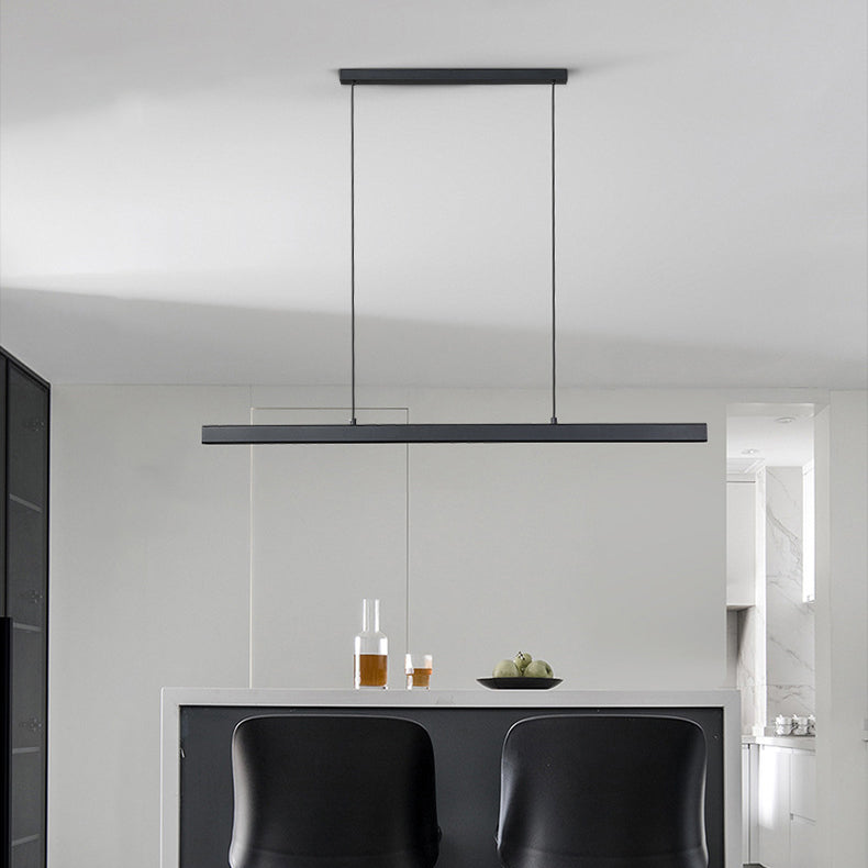 Noordse eenvoudige karakteristiek moderne stijl led hangend eiland hanglamp voor eetkamer bar