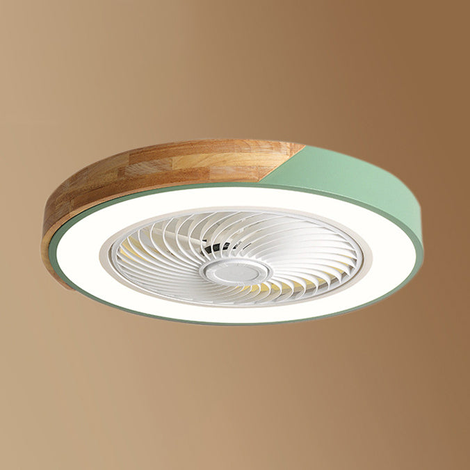 Moderne prägnante LED -Makkaron Deckenlüfter licht schmiedeeiseisen kreisförmige Deckenleuchte mit Acrylschatten