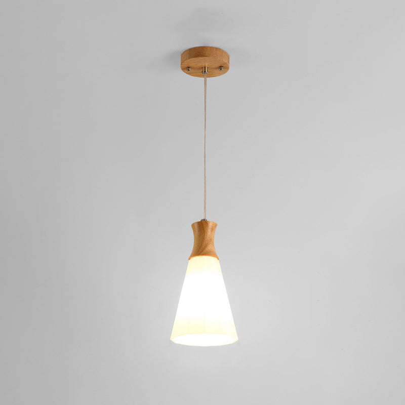 Geometrischer Farbton mehrlächer moderne einfache Glasstil-Deckenleuchten in Braun