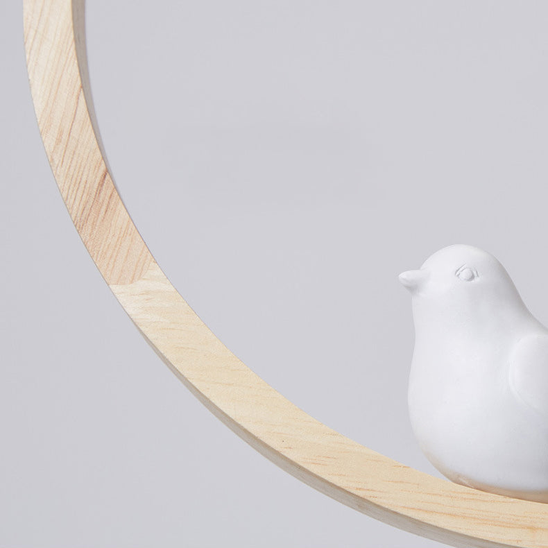 Madera Nórdica Moderna colgante colgante Luz de 1 luce de 1 luz para balcón para balcón