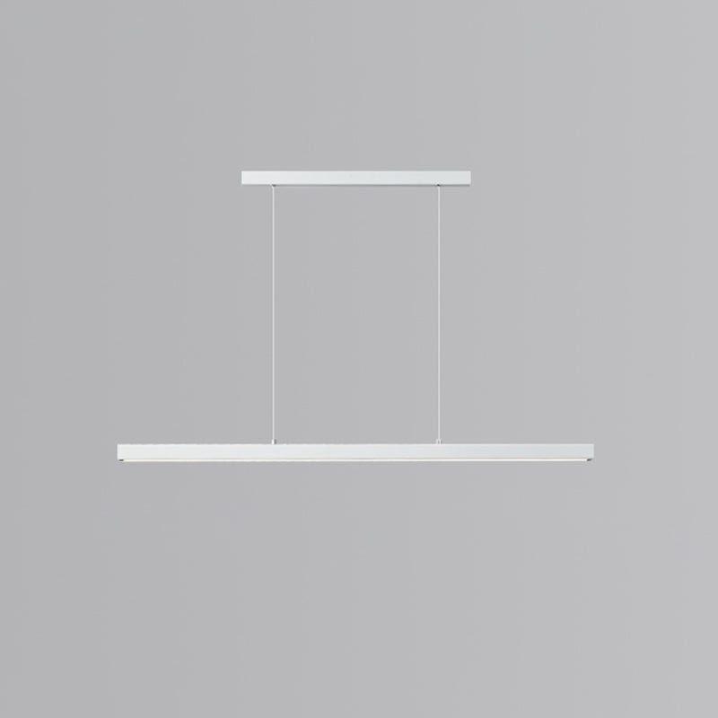 Simple Modern Nordic Style LED Hanging Island Pendant Light for Dining Room Office Bar