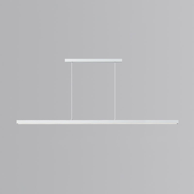 Simple Modern Nordic Style LED Hanging Island Pendant Light for Dining Room Office Bar