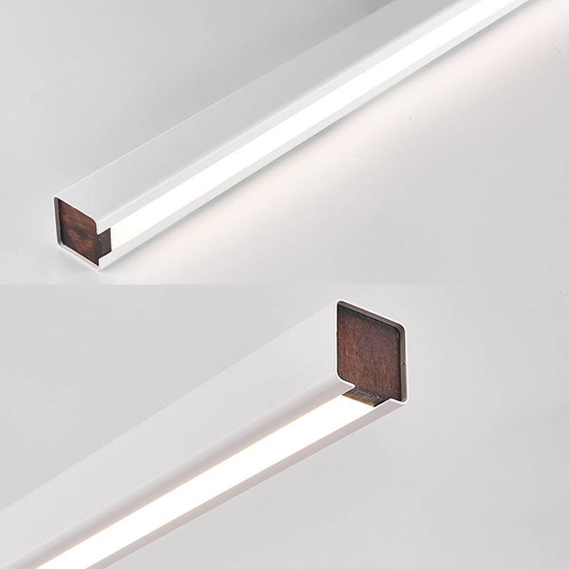 Simple Modern Nordic Style LED Hanging Island Pendant Light for Dining Room Office Bar