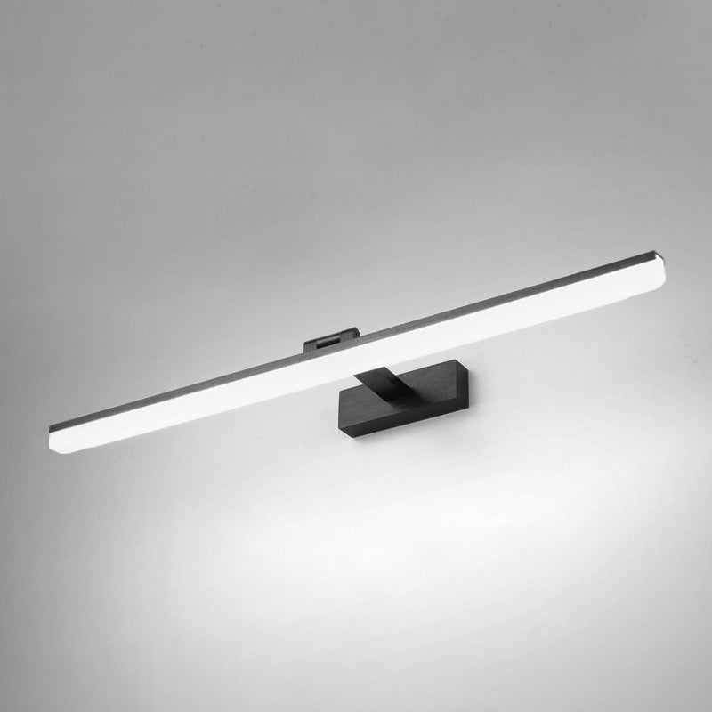 Modern Simple Style 1-Light Linear Shade Wall Sconce Mirror Wall Lighting
