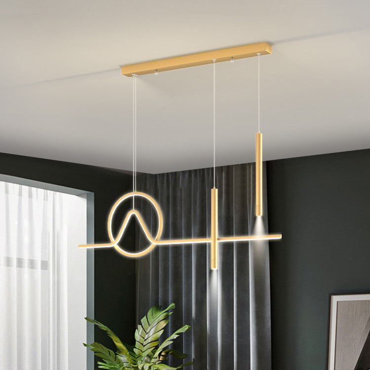 Lampade sospese geometriche Luci a sospensione da cucina contemporanea Metal