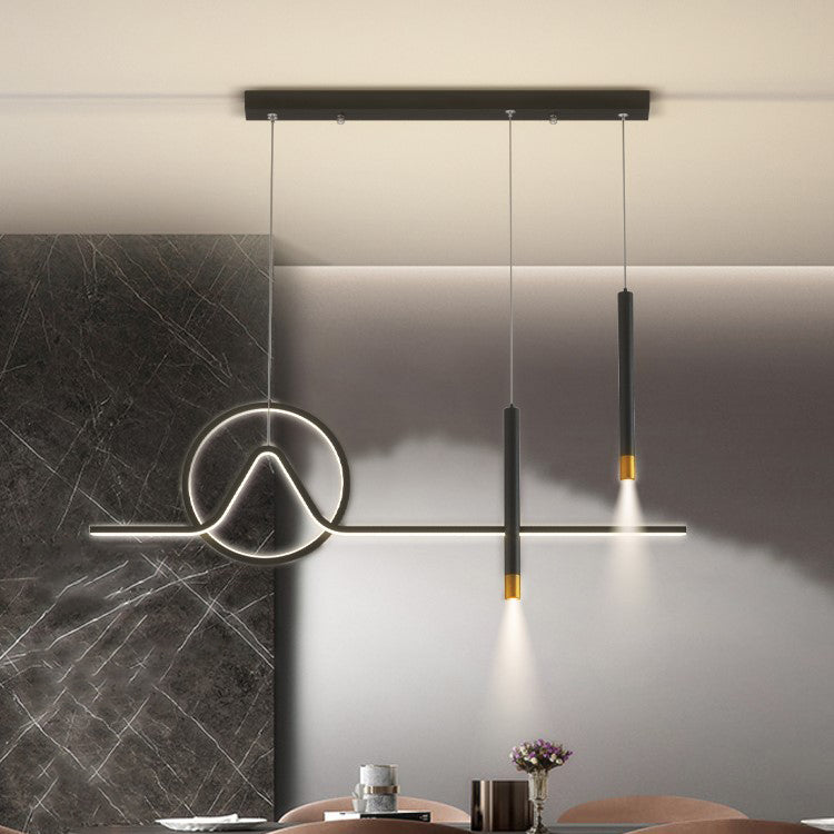 Lampade sospese geometriche Luci a sospensione da cucina contemporanea Metal