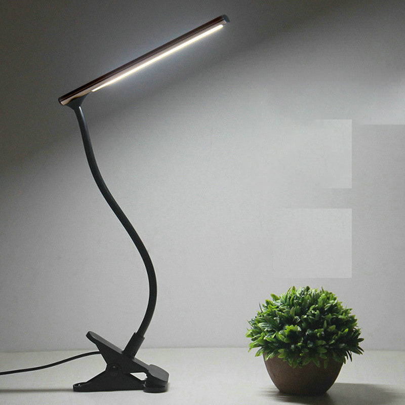 1 Light Linear Nightstand Lamps Modern Table Lamps Metal Night Table Lamps