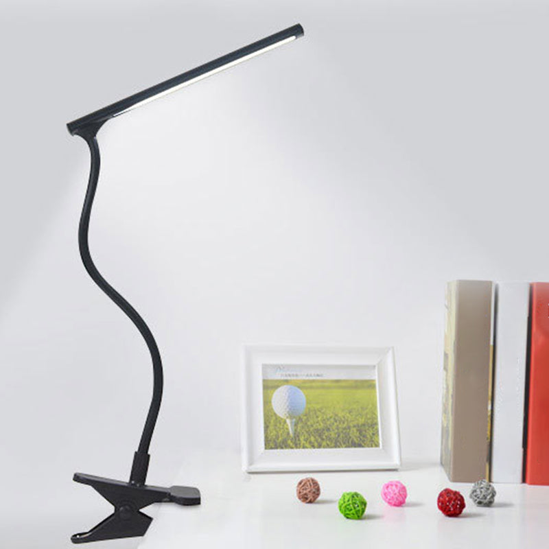 1 Light Linear Nightstand Lamps Modern Table Lamps Metal Night Table Lamps