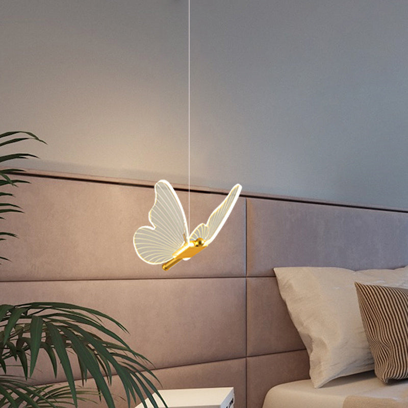 Moderner Stilfeuerleuchten Acryl -Multi -Lichter -Federbeleuchtung