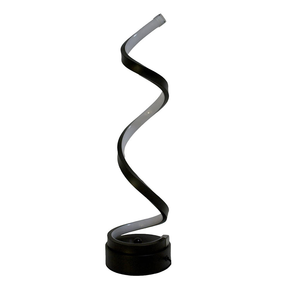 Modern Nightstand Lamps Linear Table Light Metal 1 Light Night Table Lamps