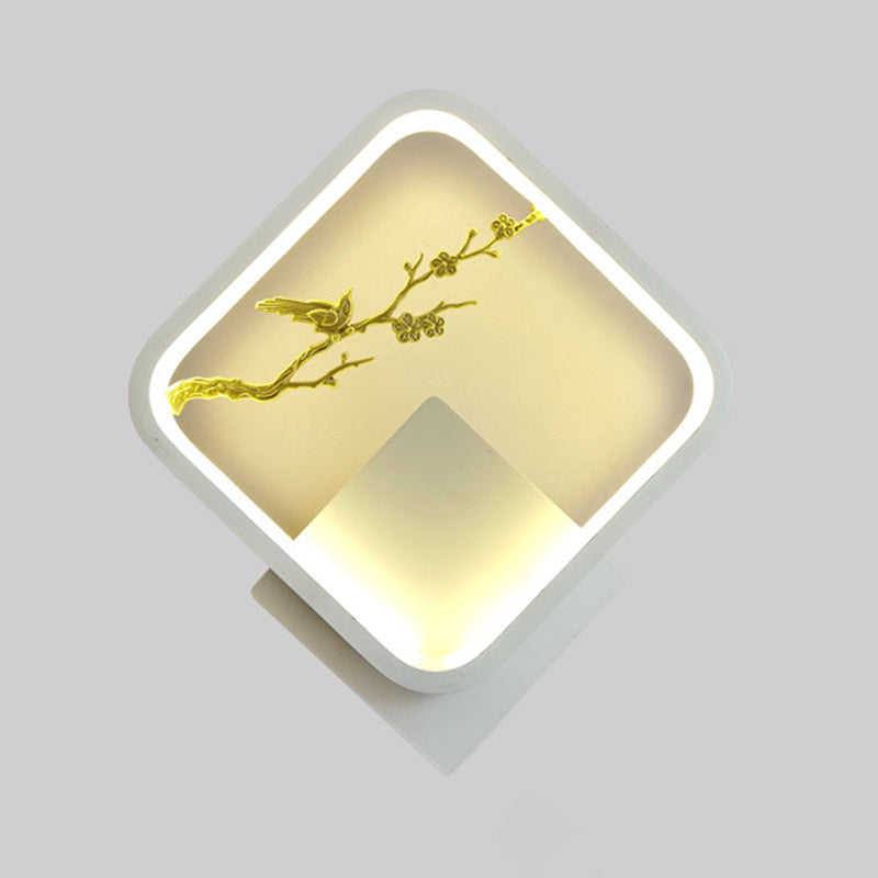 1 luces de sombra lineal matones de pared moderna iluminación de pared led de estilo simple en negro