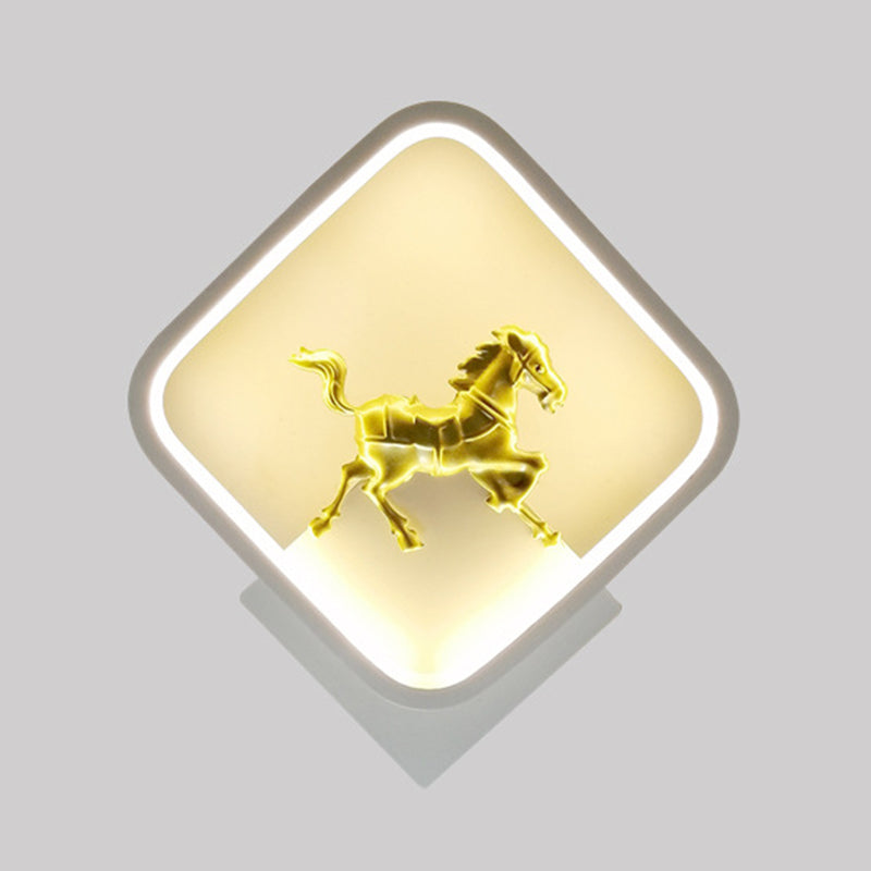 1 luces de sombra lineal matones de pared moderna iluminación de pared led de estilo simple en negro