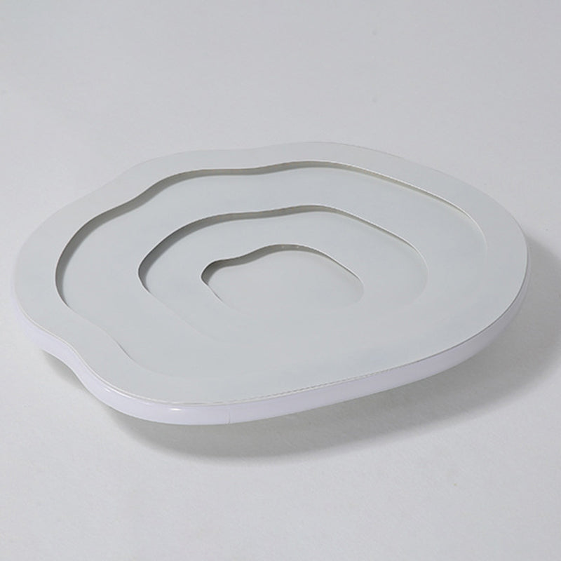 Witte Metalen Plafondlicht Lamp Moderne Stijl Cloud Flush Mount Plafondlicht Verlichting