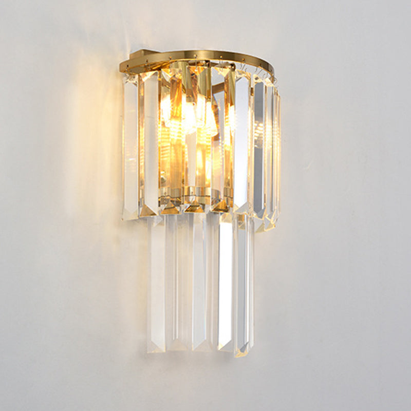 Crimorary Crystal Mur Galce Gold Semiccle Murd Mur Murd Murned pour chambre à coucher