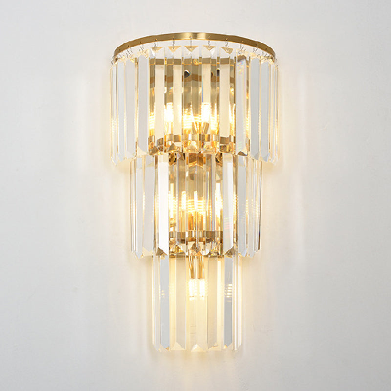 Crimorary Crystal Mur Galce Gold Semiccle Murd Mur Murd Murned pour chambre à coucher