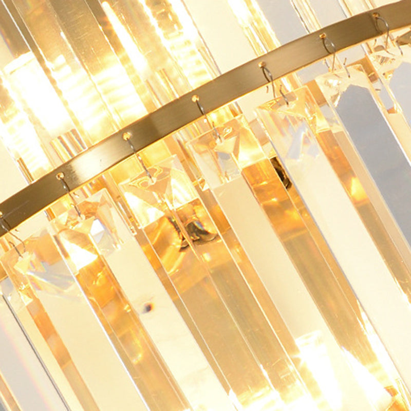 Crimorary Crystal Mur Galce Gold Semiccle Murd Mur Murd Murned pour chambre à coucher