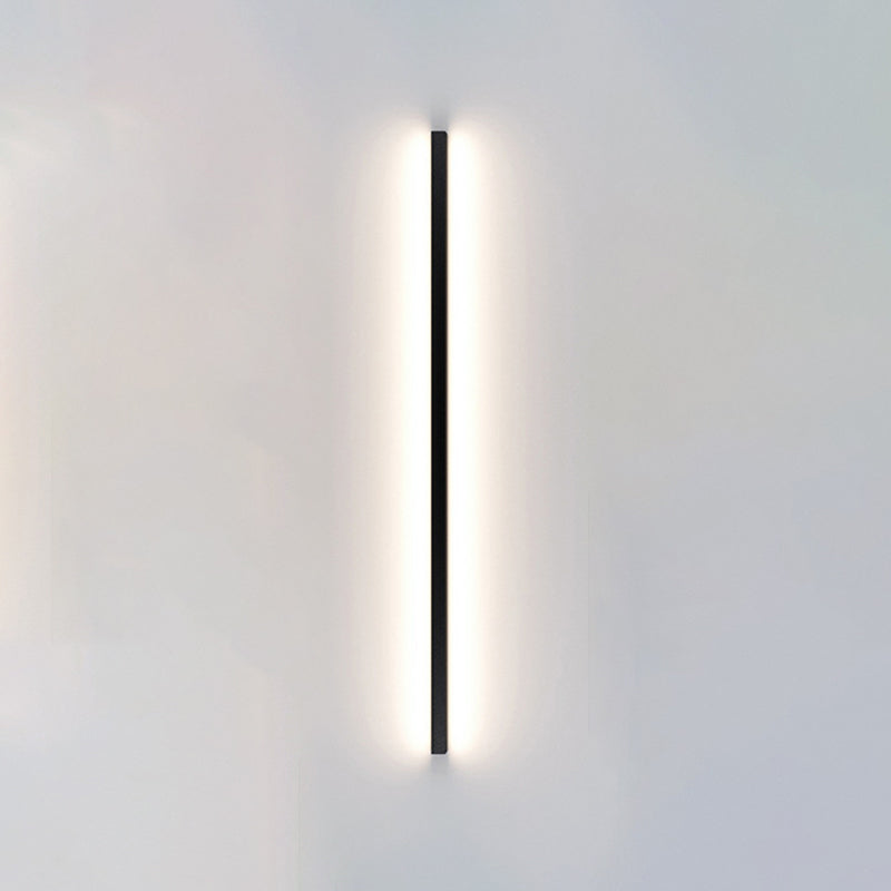 Nordic Modern Metal 1-Light Wall Mount Lamp Linear Wall Sconce for Bedroom