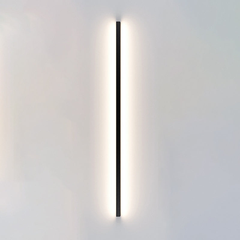 Nordic Modern Metal 1-Light Wall Mount Lamp Linear Wall Sconce for Bedroom