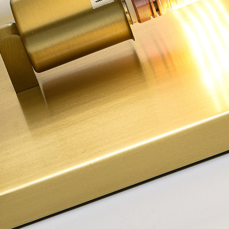 Moderner Marmorrechteck-Wandleuchte 1-Licht-Leuchtenlicht für Wohnzimmer