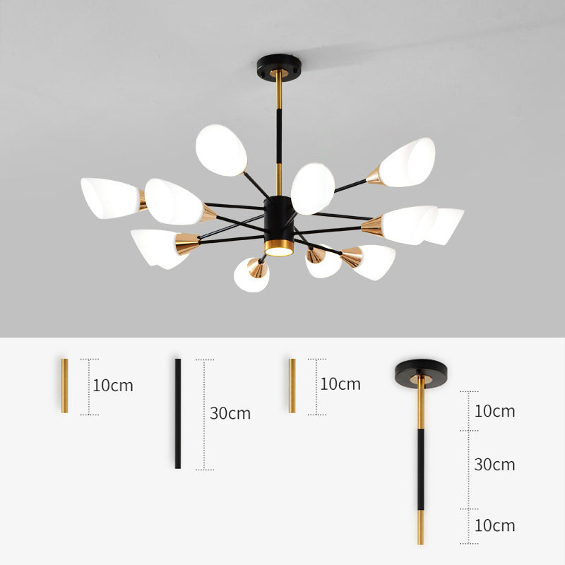 Modern Pendant Lighting Geometric Chandelier Hanging Light Fixtures Glass Pendant Lighting