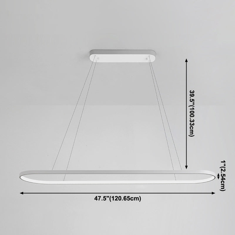 Modern Chandeliers For Dining Room oval Ceiling Pendant Light Metal Orb Chandelier