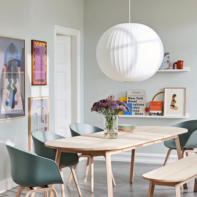 Modern Style White Hanging Lamps Fixtures Fabric 1-Light Ceiling Pendant Lighting