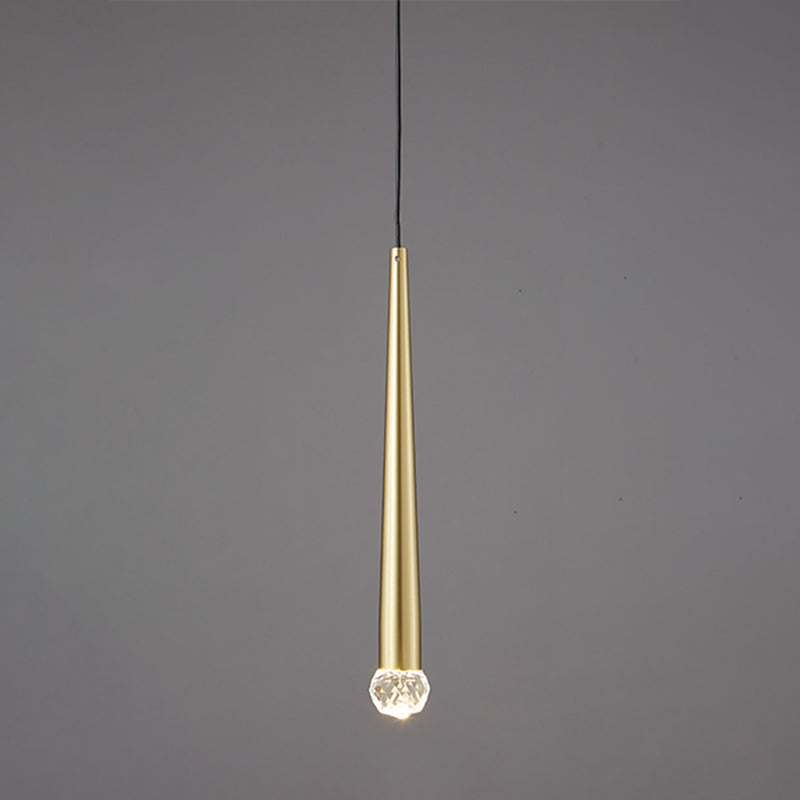 Moderner Stil von Kristallhängele Leuchten verjüngte Deckenhängung Lampe