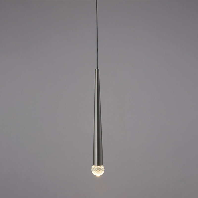 Moderner Stil von Kristallhängele Leuchten verjüngte Deckenhängung Lampe