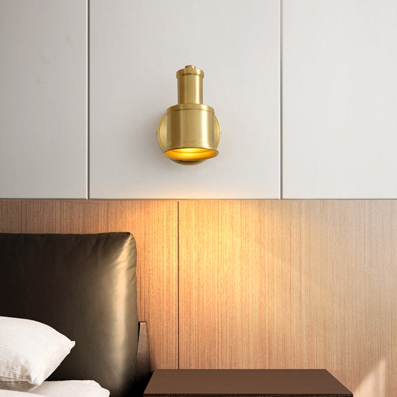 1 Licht linearer Schatten Wandleuchten postmoderner einfacher Wandbeleuchtung in Gold