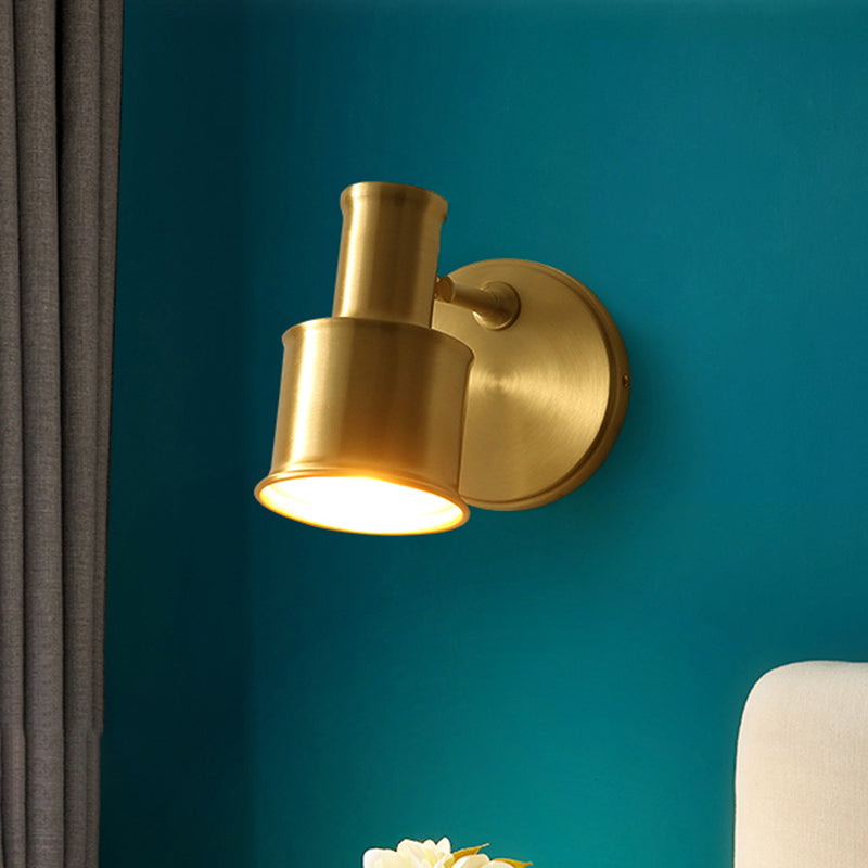 1 Licht linearer Schatten Wandleuchten postmoderner einfacher Wandbeleuchtung in Gold