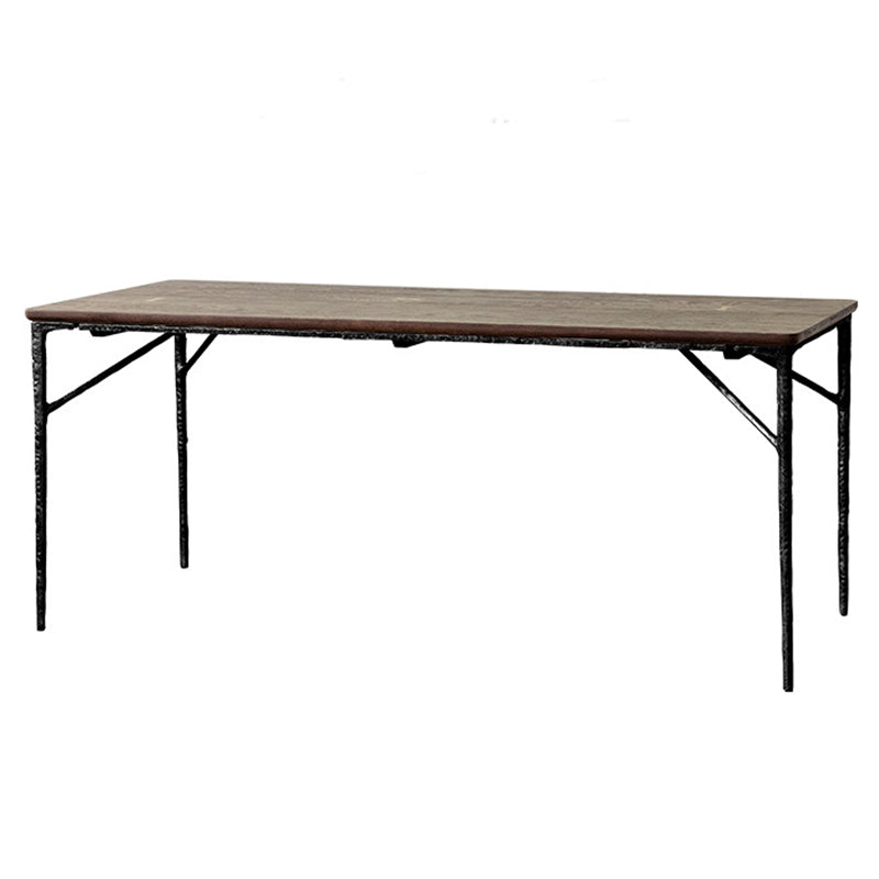 Eigentijdse stijl massief houten bord rechthoek eettafel 4 poten tafel voor thuis