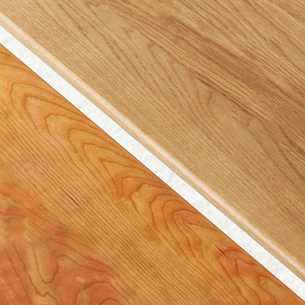 Mesa de comedor rectangular moderna mesa de madera maciza con 4 patas para la cena de cocina en casa