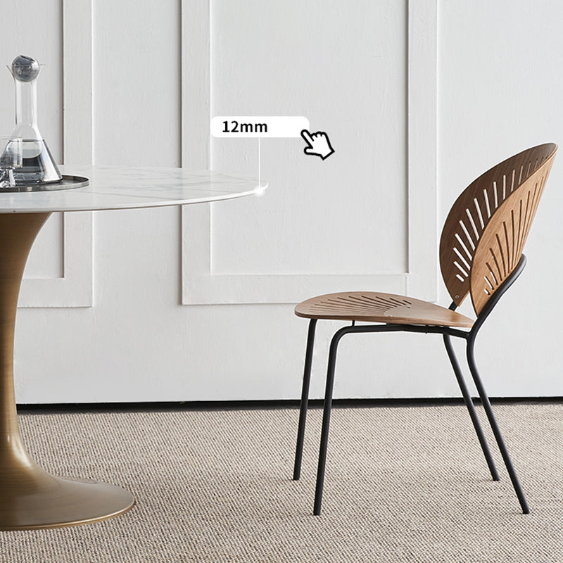 Mesa de comedor de piedra de estilo moderno Mesa de comedor de base de tulipán para el comedor, para el comedor