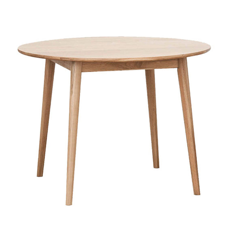 Round Pine vaste houten tafel moderne eettafel met 4 poten voor restaurant