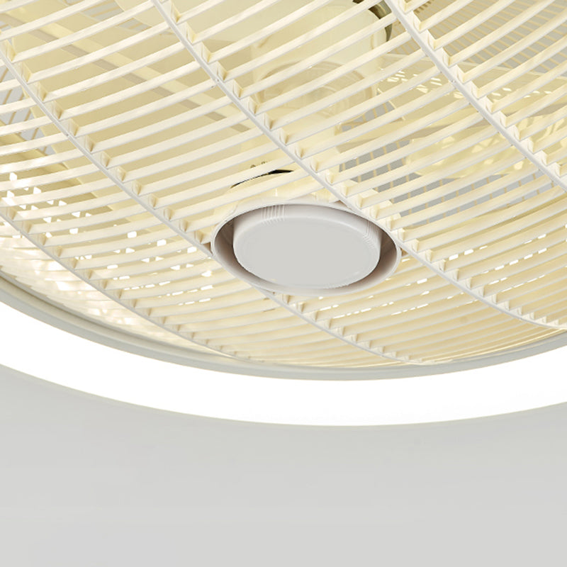 Acryl -LED -Makkaronendeckenleuchte im modernen prägnanten Stil lackierte Eisenkreisendecklüftellicht