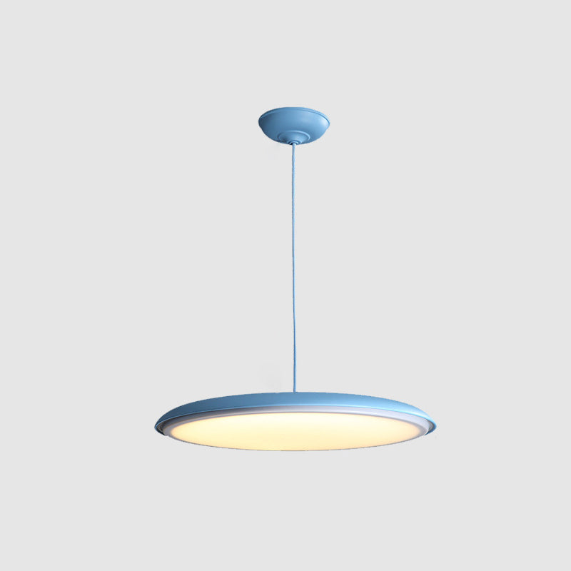 Luminaires suspendus modernes suspendus plaque rond