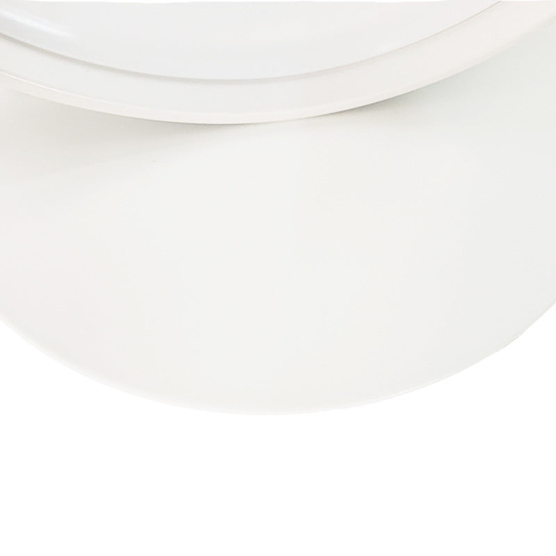 Lampada da tavolo lineare Lampade da comodino moderne Lampada da tavolo in metallo a 1 luce in bianco