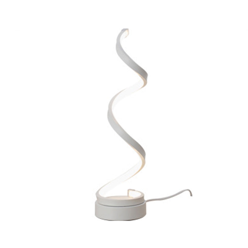 Lampade da tavolo da notte lineari Lampade da tavolo a led Metal 1 Lampade leggera
