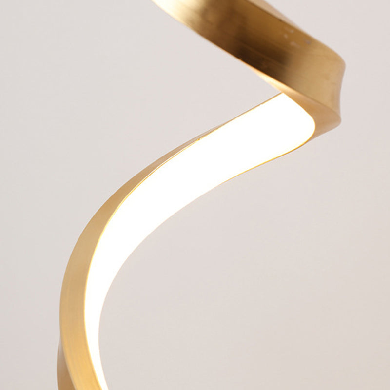 Lampade da tavolo da notte lineari Lampade da tavolo a led Metal 1 Lampade leggera