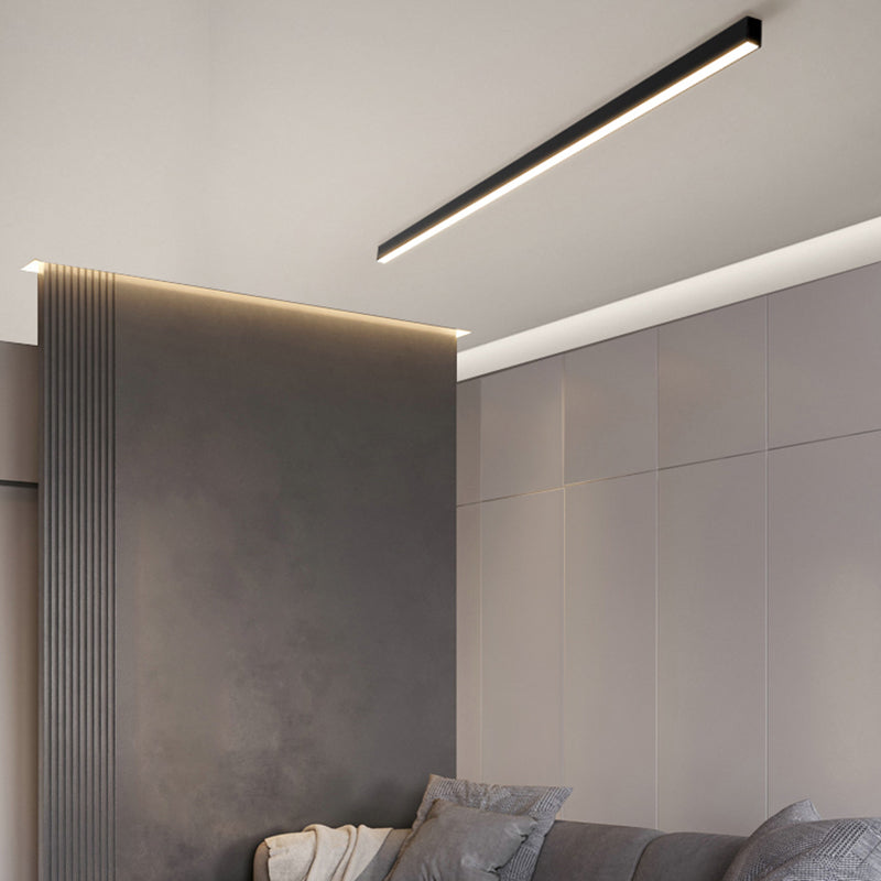 Linear Flush Mount Lighting Flush Ceiling Light Modern Flush Mount Ceiling Light