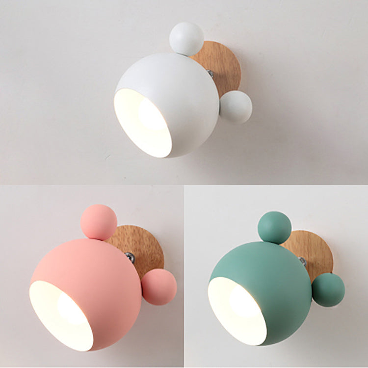 Lampada a parete geometrica Lampada a parete Modern Metal 1 Sconce Sconce Illuminazione