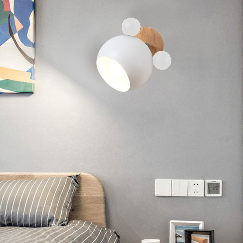 Lampada a parete geometrica Lampada a parete Modern Metal 1 Sconce Sconce Illuminazione